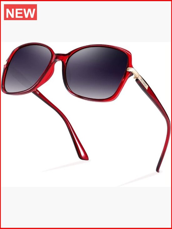 Vintage Square Polarized Sunglasses UV400 Protection for Women main image 7